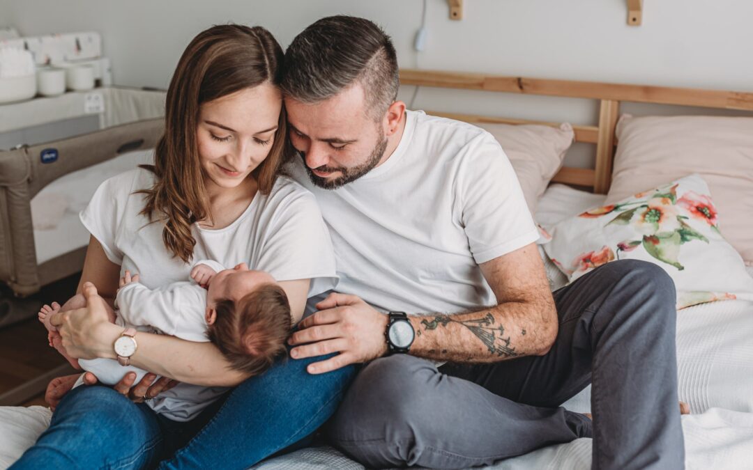 Sesja noworodkowa w domu